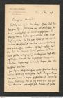 Nachlass Franz Steindachner, Brief von Franz Hauer an Franz Steindachner (11.02.1896), Inv.Nr. 205.04, Seite 1
